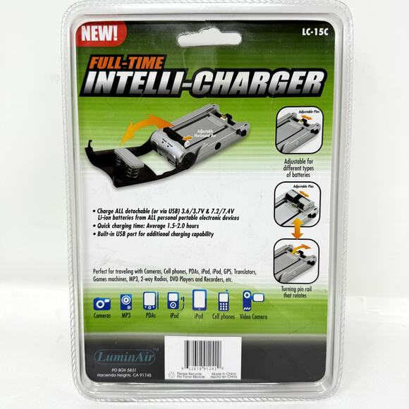 Universal Intelli-Charger LC-15C Full-Time Charger New Sealed Multi-Device USB - Picture 4 of 9